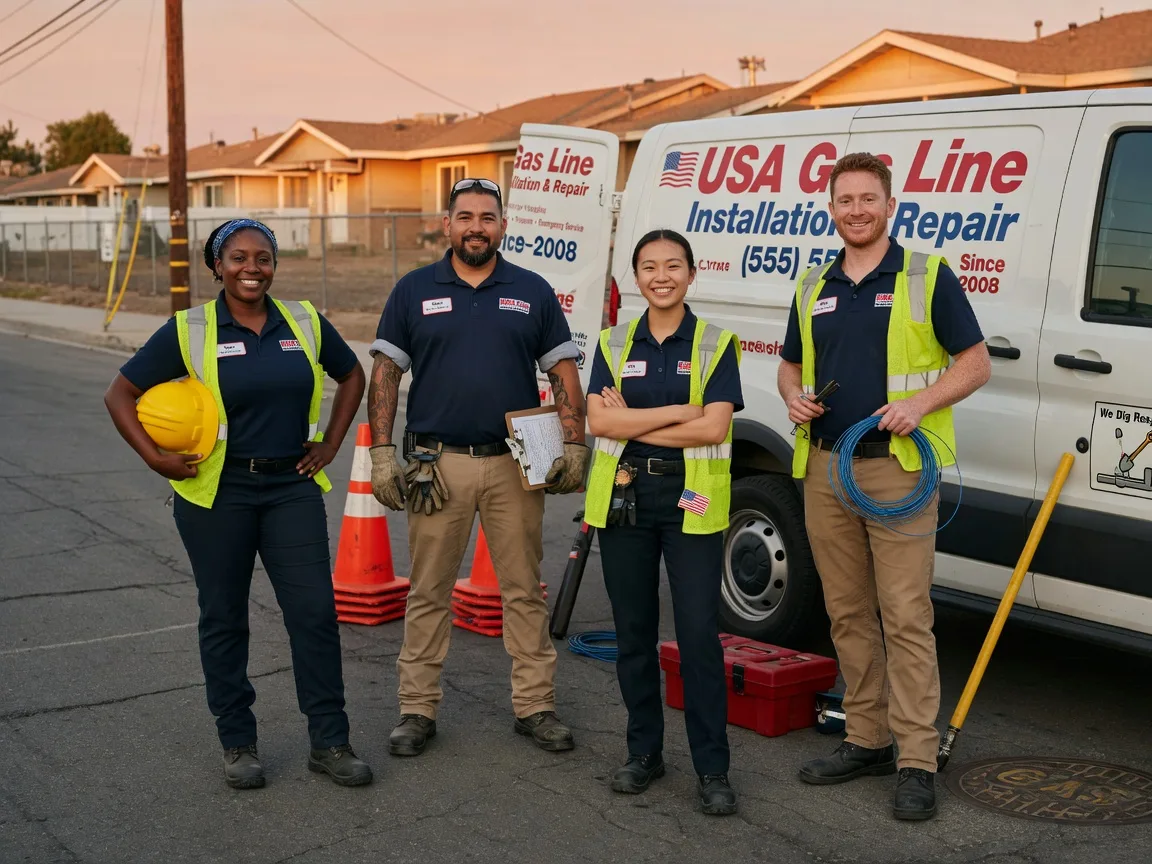 Gas Line Installation company in Sherrill, AR